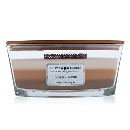 Aroma Candle Tricolor Coffie Ground